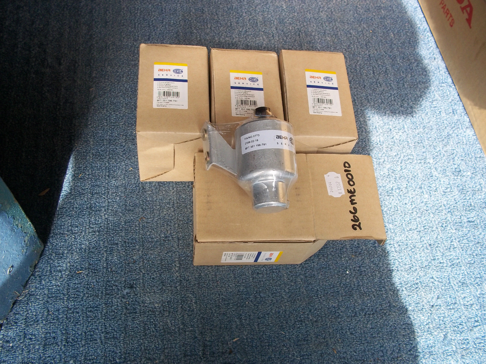 Behr-Hella Air con Receiver-Dryer for MERCEDES-BENZ A-CLASS (W168)  97 - 2000