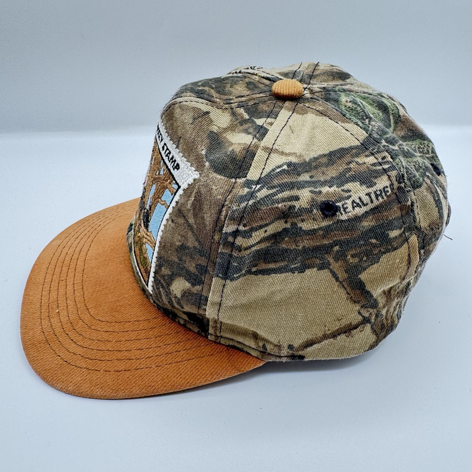 1997 Wild Turkey Stamp Hat National Wild Turkey Federation Vintage Made In USA