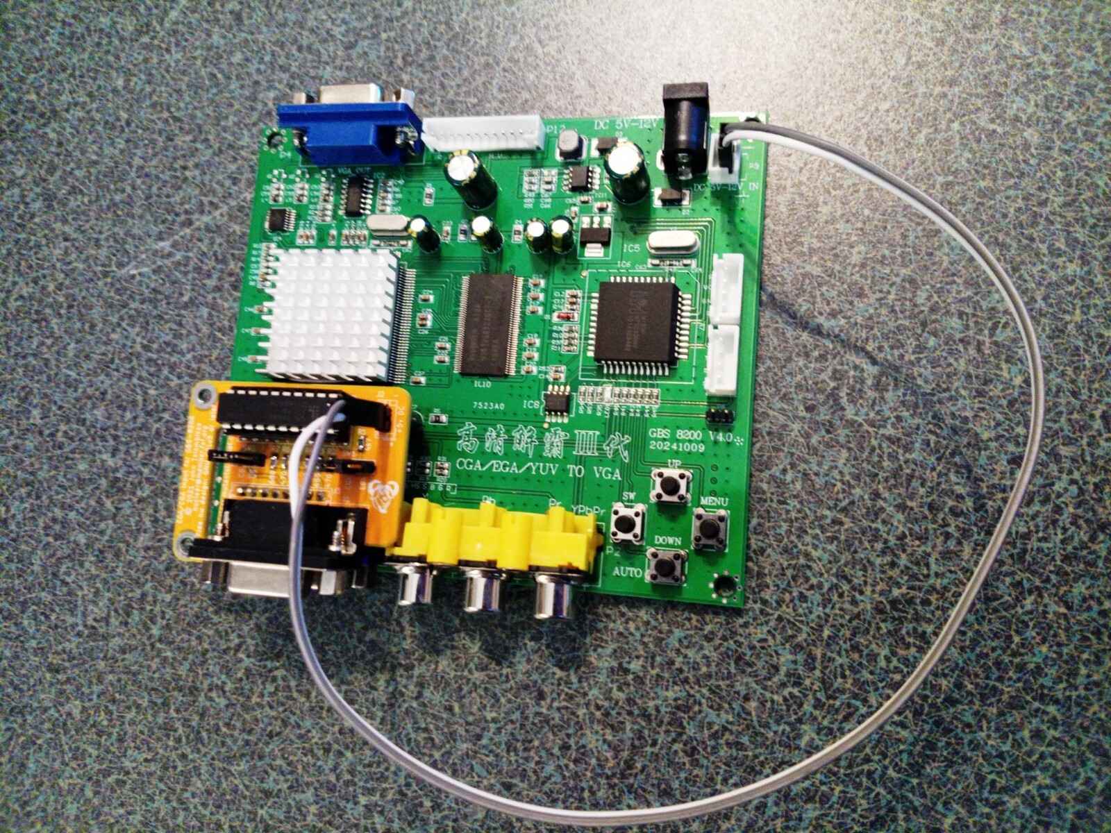 CGA - EGA Upgrade board for GBS8200 or GBS8220 Get REAL CGA EGA to VGA