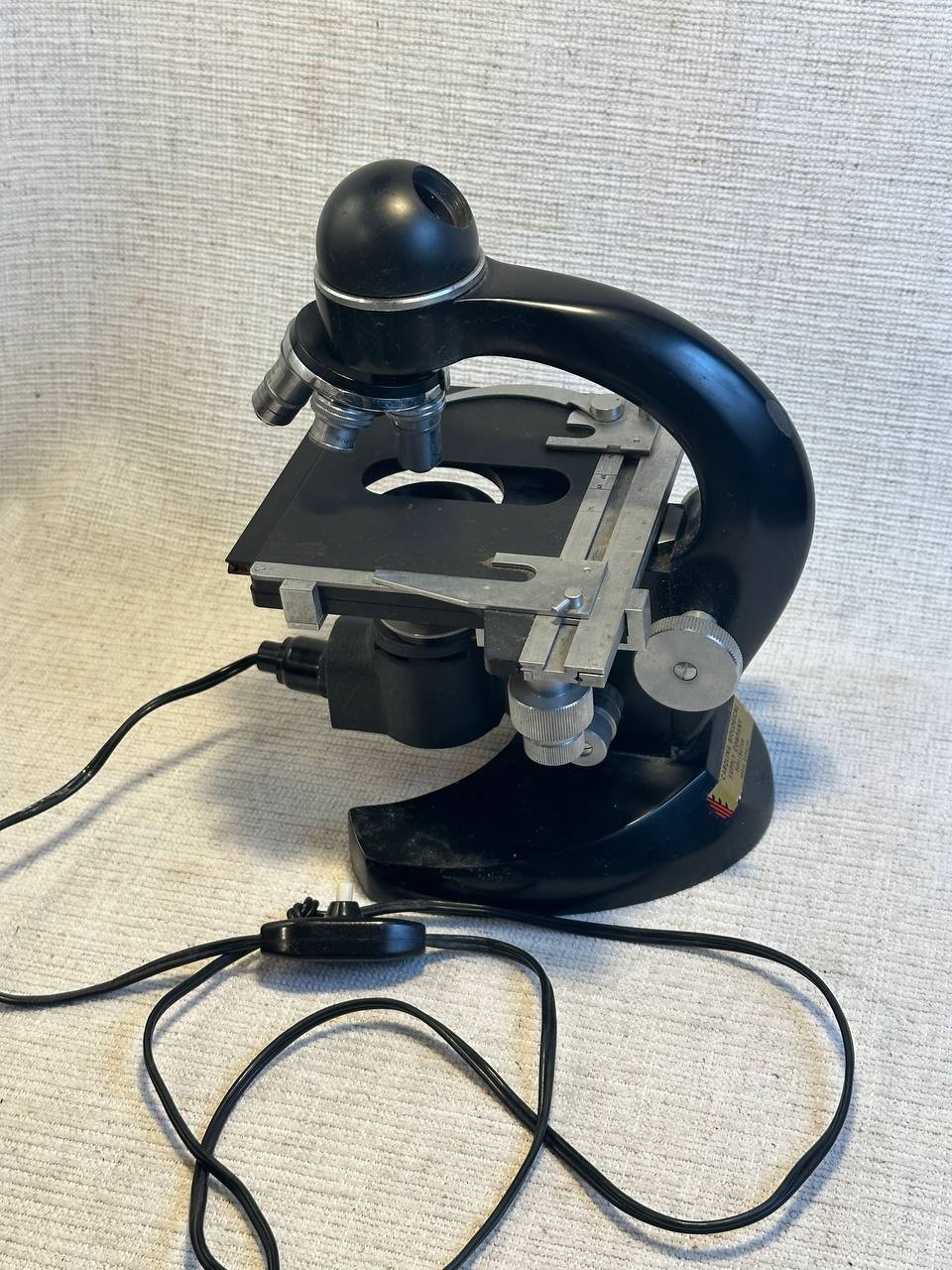 Vintage Wolfe Wetzlar Germany Microscope Carolina Biological 032-1 171