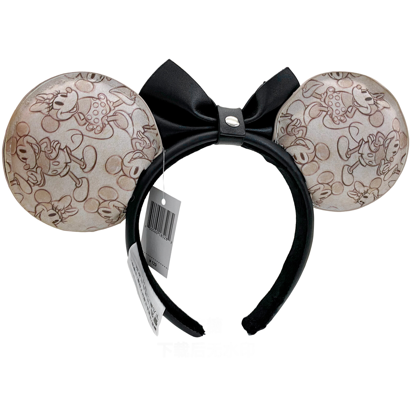 Disney Parks Mickey Minnie 100th Anniversary Sketchbook Ears Loungefly Headband