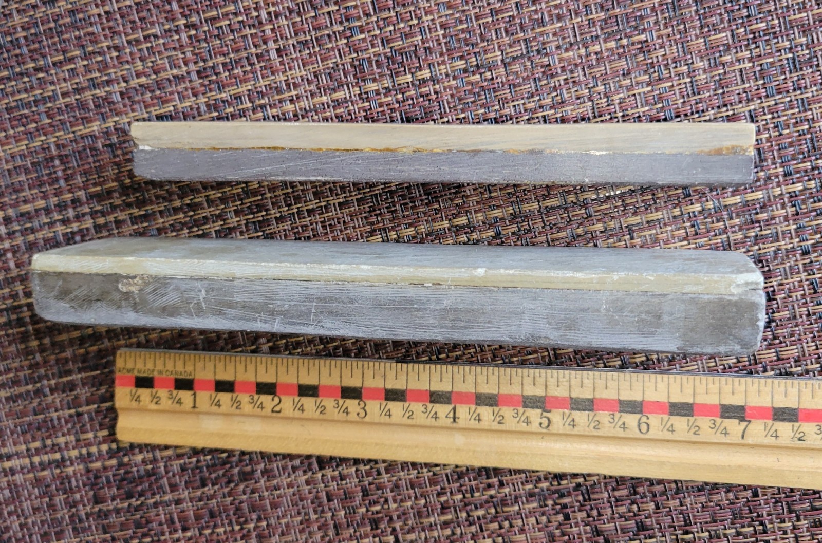 Lot of 5 Early Antique Sharpening Stones (2 Coticule) Hones