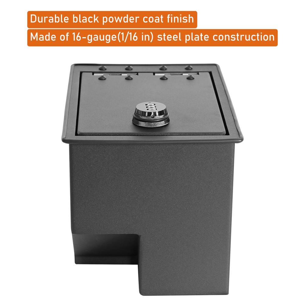For Toyota 4Runner Center Console Safe (2003-2009) – Locking Vault Insert Black