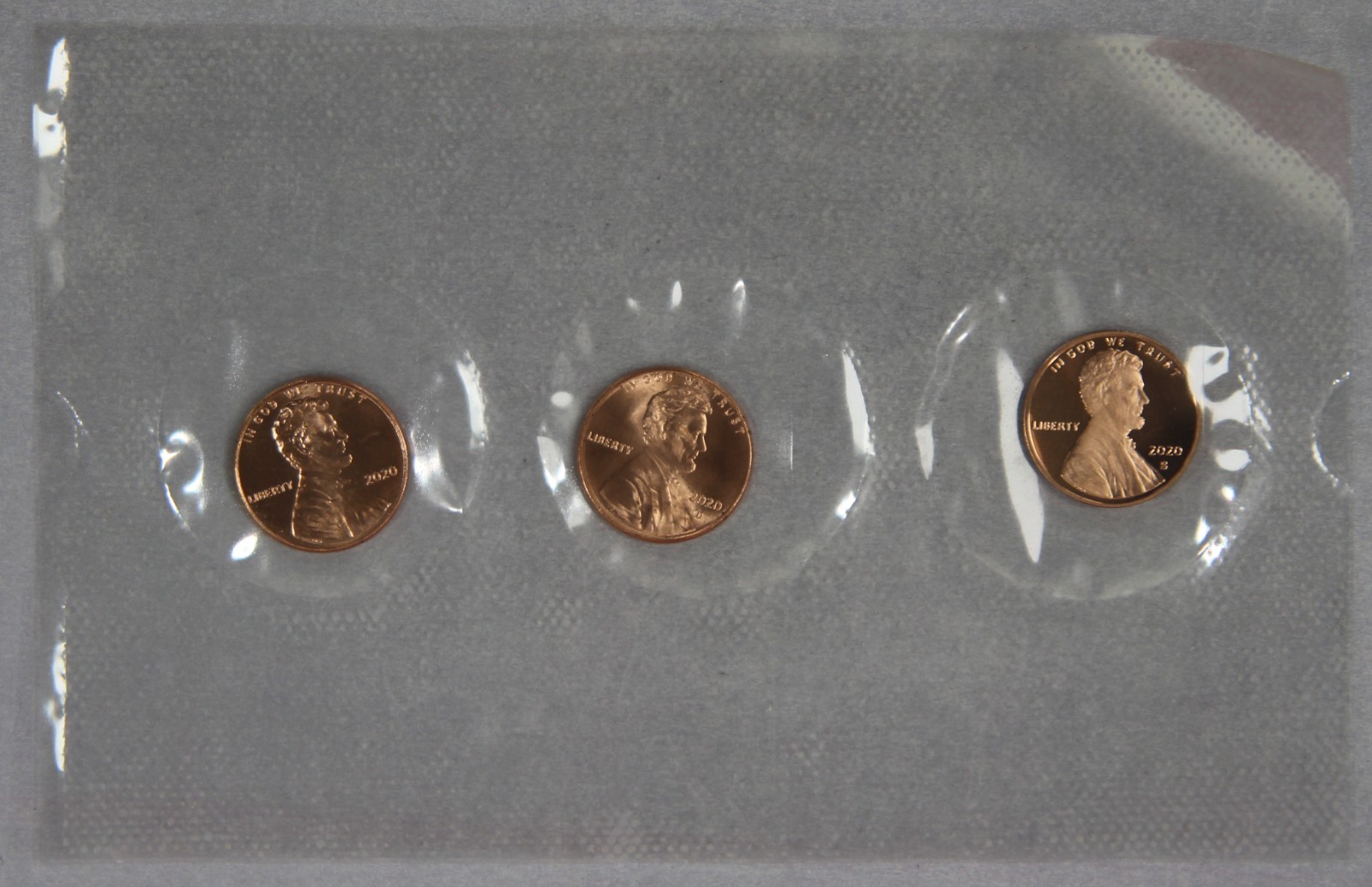 2020 P D S Lincoln Shield Proof Penny Set ~ Proof from Set, P/D from Rolls.