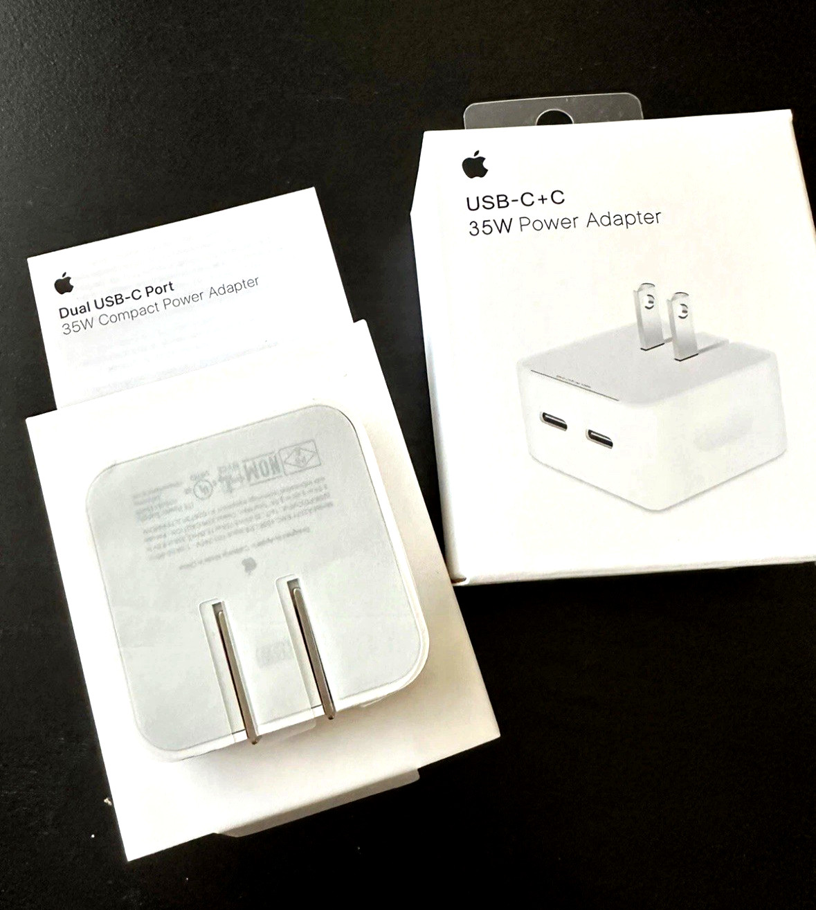 New Apple 35W Dynamic Power Adapter with dual type c