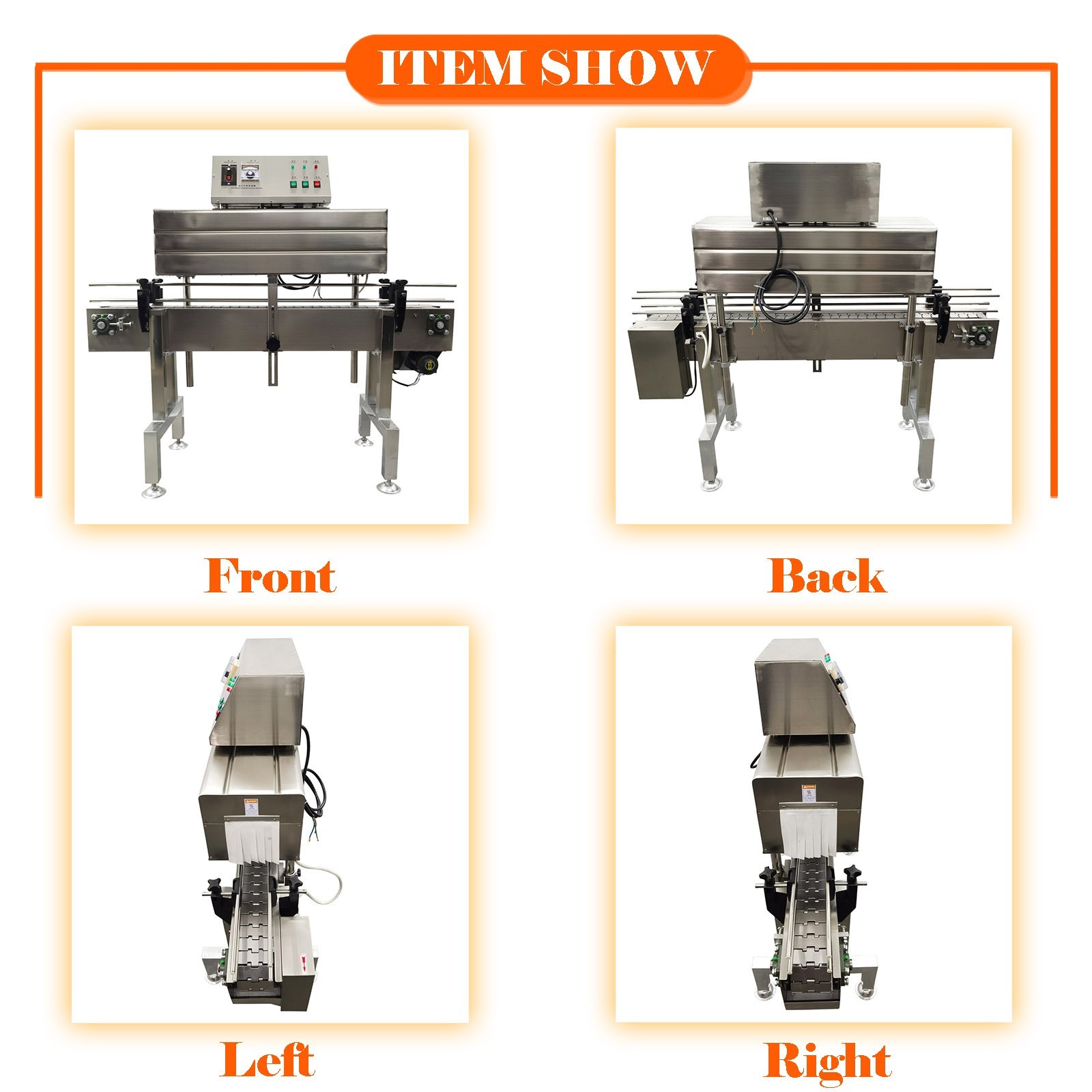 220V 7KW Fully Auto Bottle Mouth Label Thermal Heat Shrink Machine 3PH