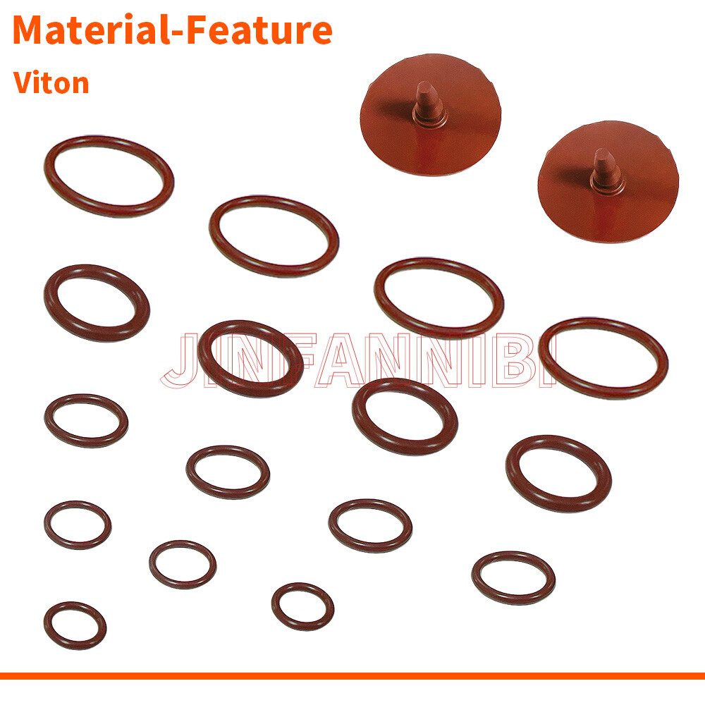 Rocker Box Tappet Cover Exhaust Gasket Ring Seal Kit Set for Harley TWIN CAM