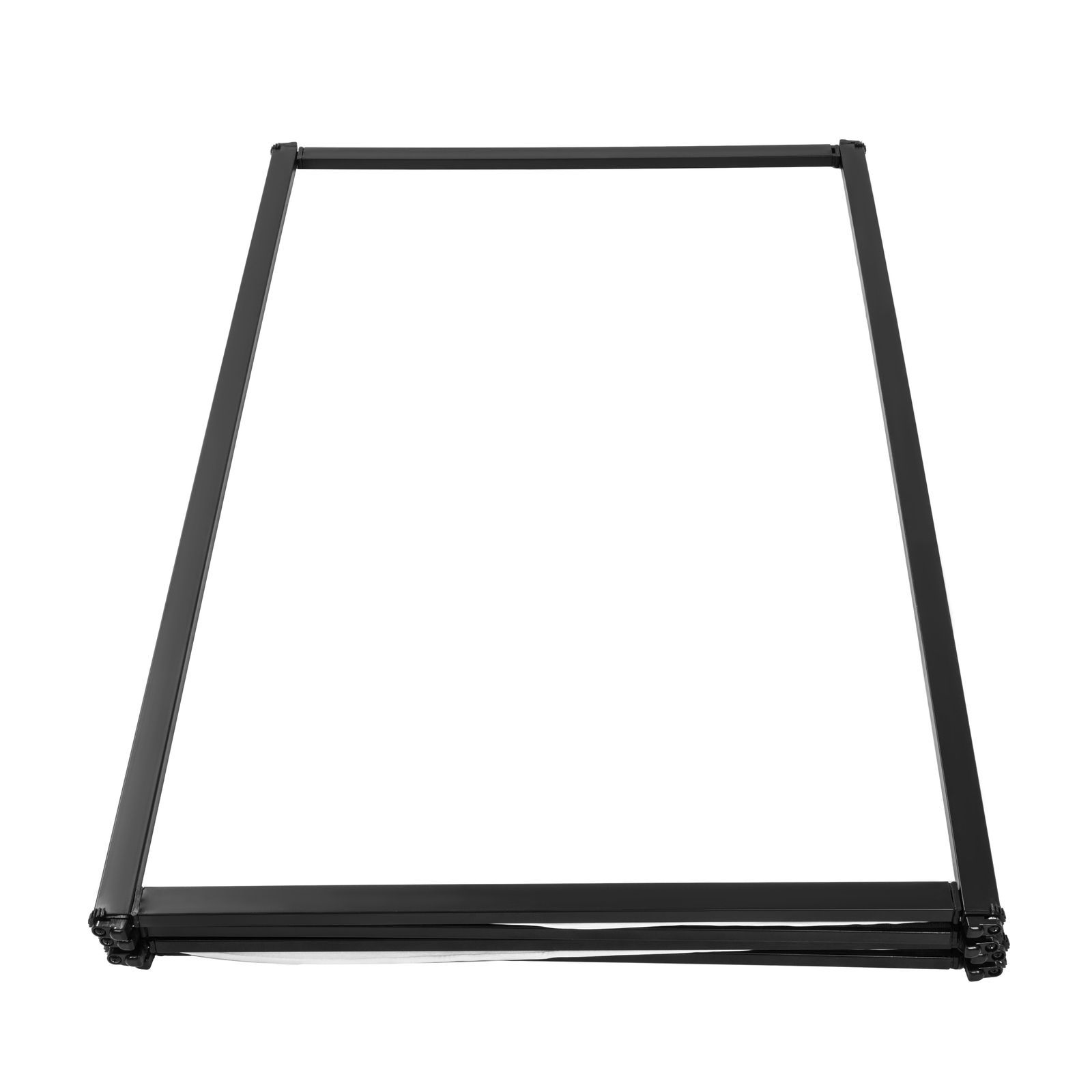 48"x 25" White+Black DJ Foldable Facade Portable Event Booth Panels w/Carry Bag