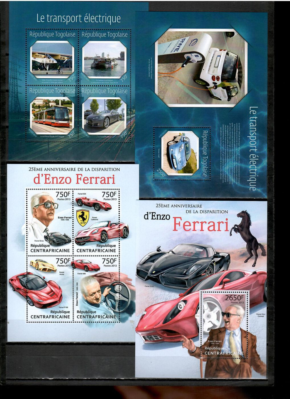 CARS / AUTOMOBILES [Pt.2] Collection 60 s/s Michel CV 707.50€ MNH #CNA424