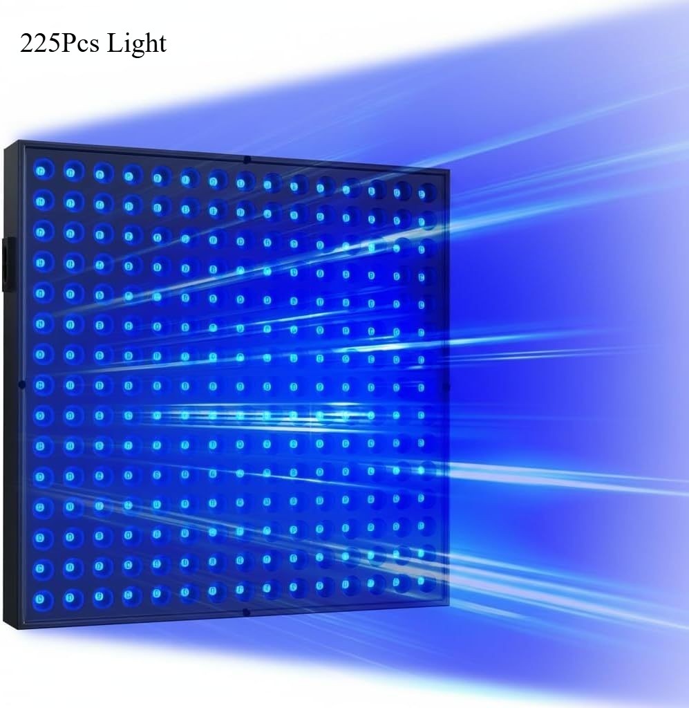 225PC Tanning Lamp 45W Tanning Skin Care Lamp Blue Light 460nm LEDs Tanning Lamp