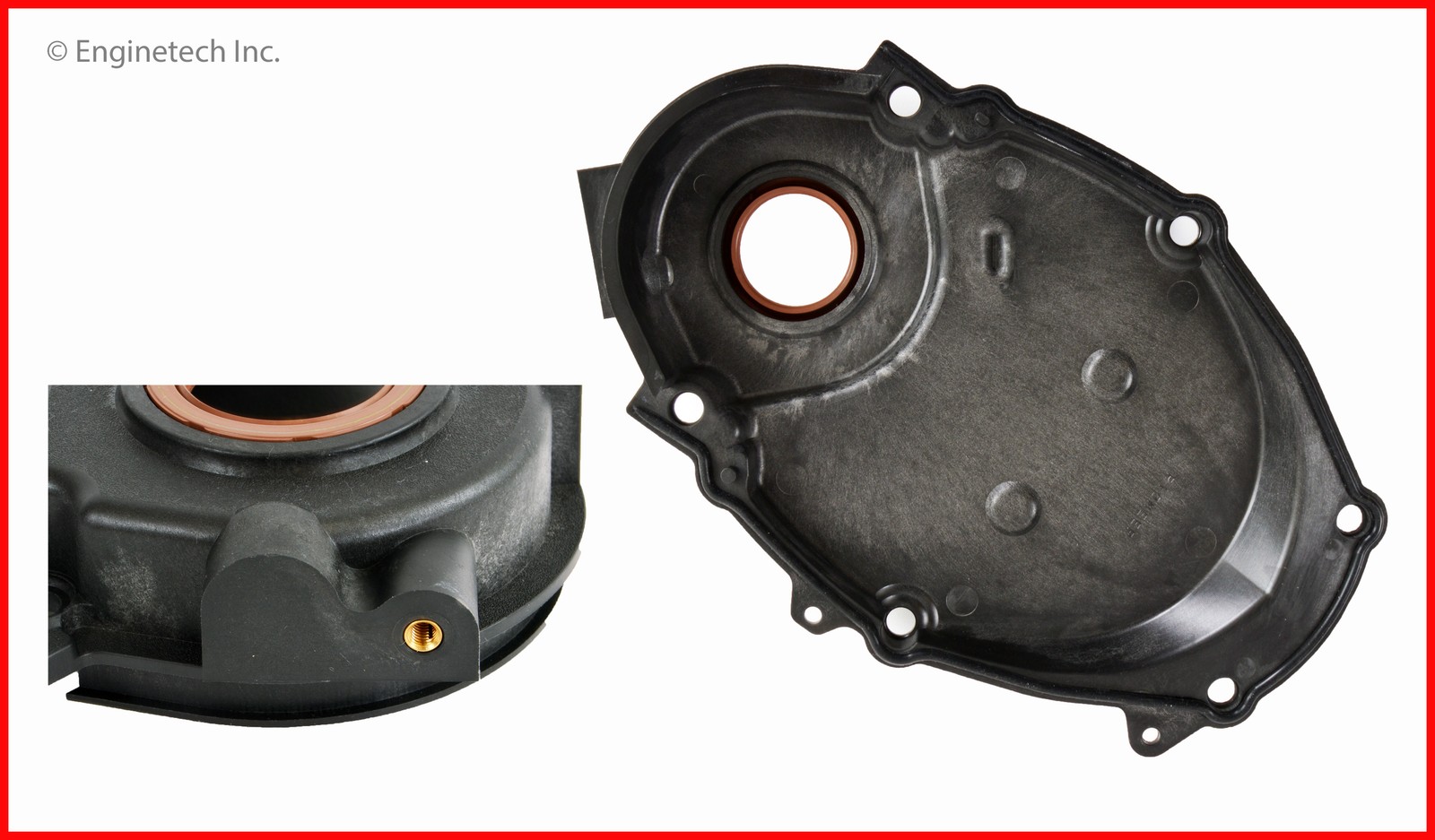 Timing Cover w/o Sensor Hole for Chevy 262 4.3L V6