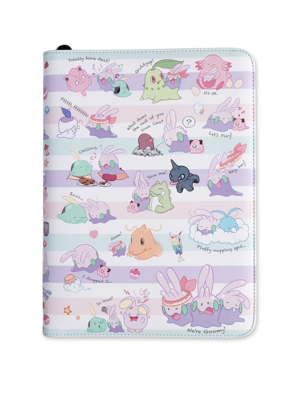 We're Goomy Zip Binder Sealed Pokémon Center Exclusive