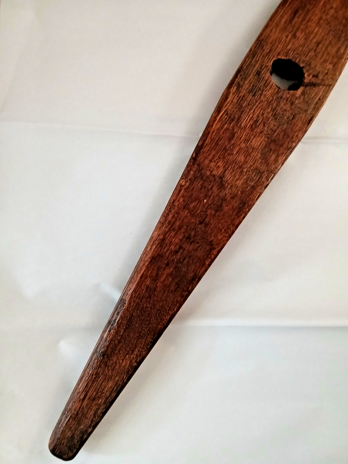 Unique Vintage B&O Railroad Tool - W L Brubaker 1/2" Die in Wooden Handle