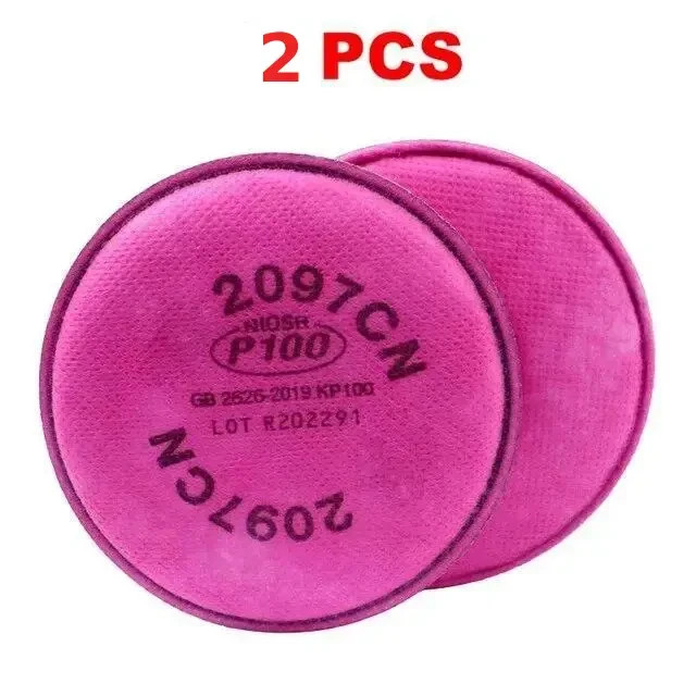 2-40PCs 2097 Filters Replacement for 3M 6200/6800/6900/7501/7502/7503 Respirator