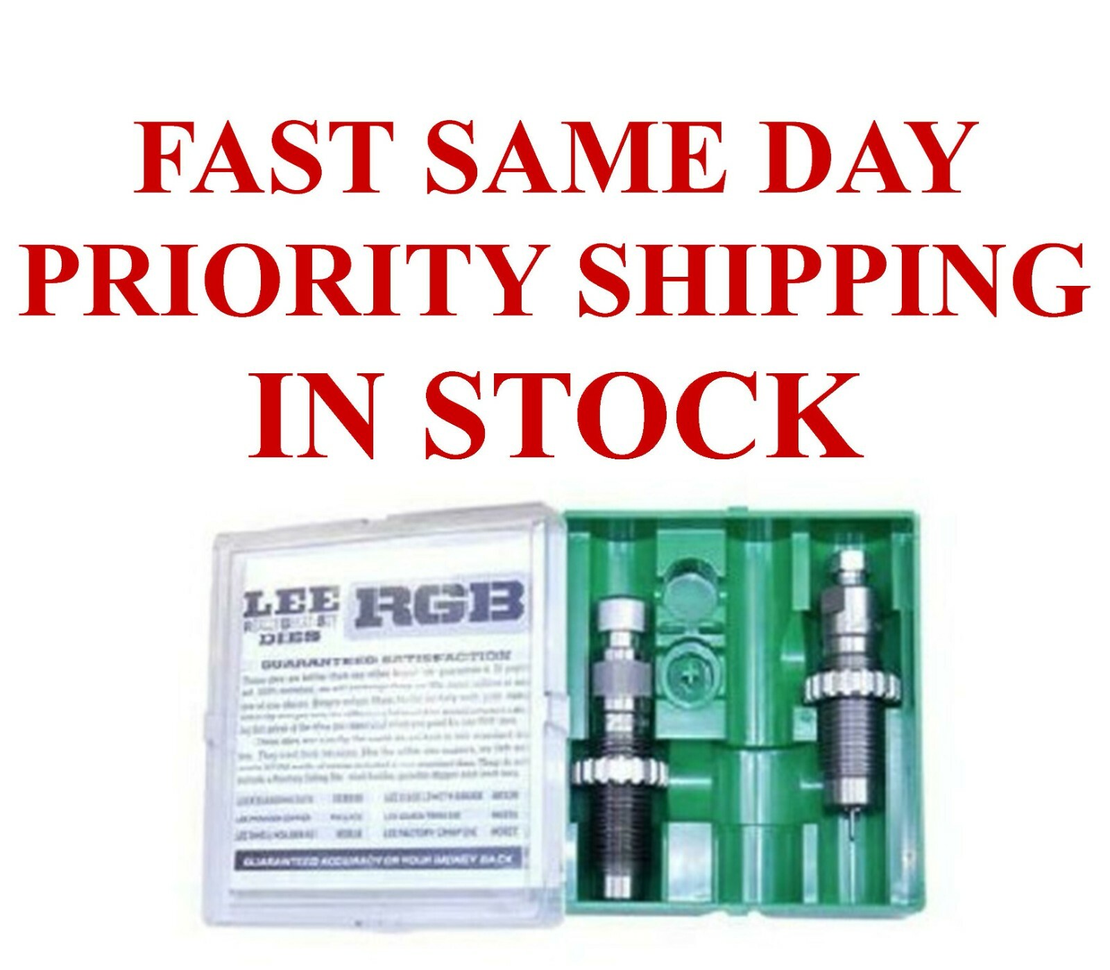 LEE RGB 2-Die Set 7.62x39 Russian New In Box #90877