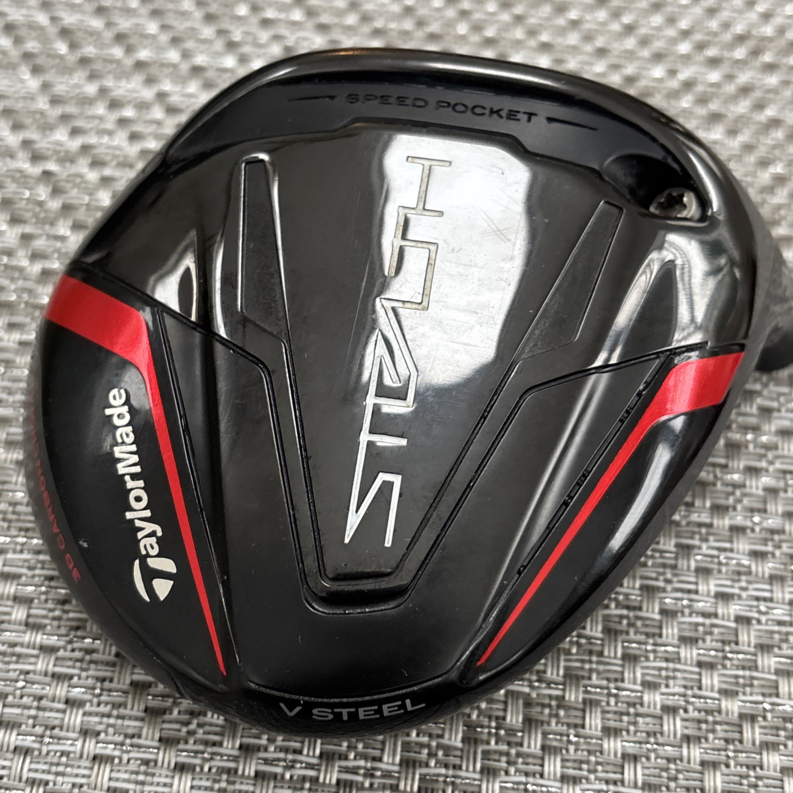Taylormade Stealth 3-Wood ADJUSTABLE Head Only 15° Fairway Wood STEALTH 3W HEAD