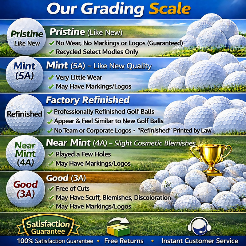 Titleist Pro V1x 2018 Left Dash RCT Used Golf Balls Pristine 12 Pack