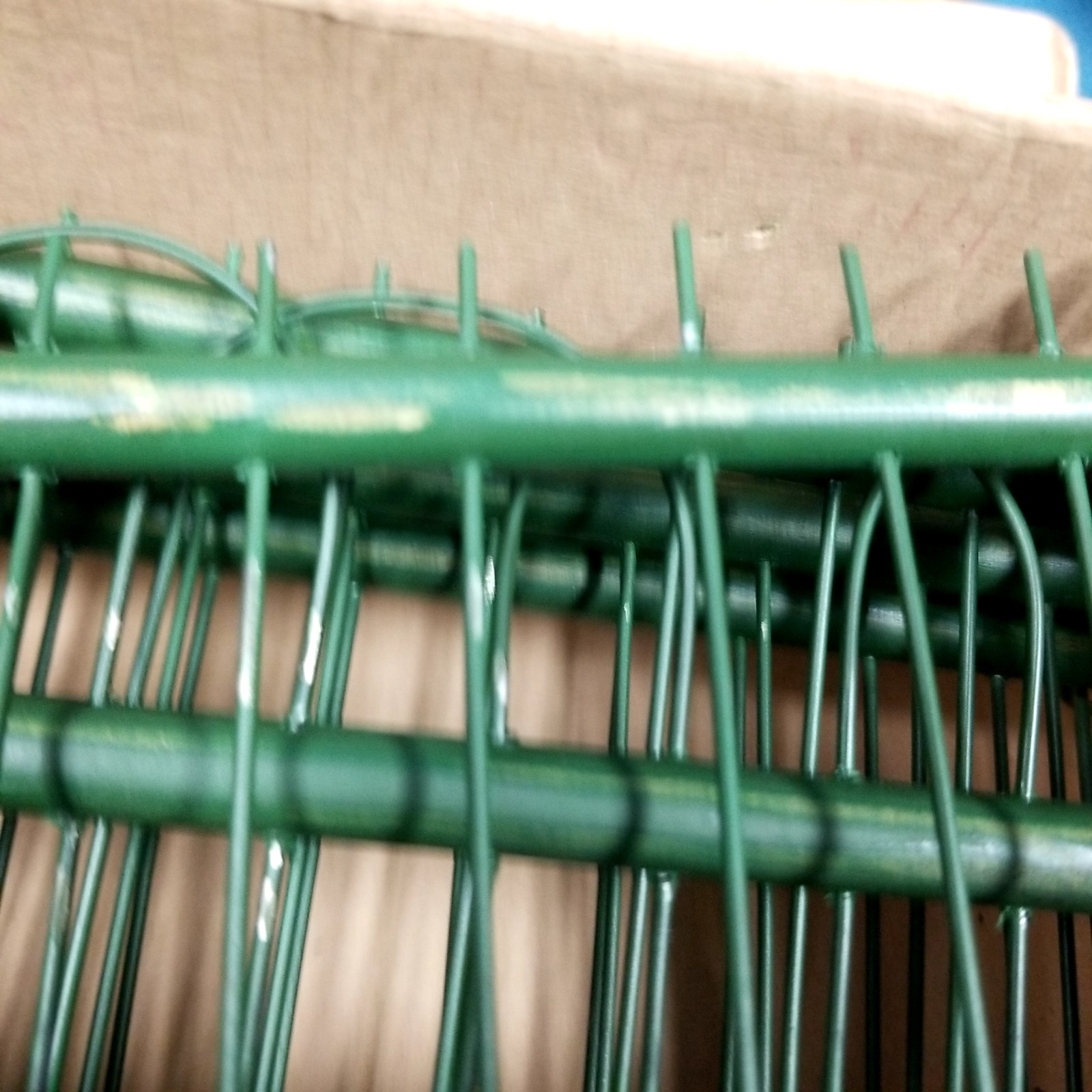 GUC Ragon House Metal Wood Mini Fence Rustic Christmas Decor Set