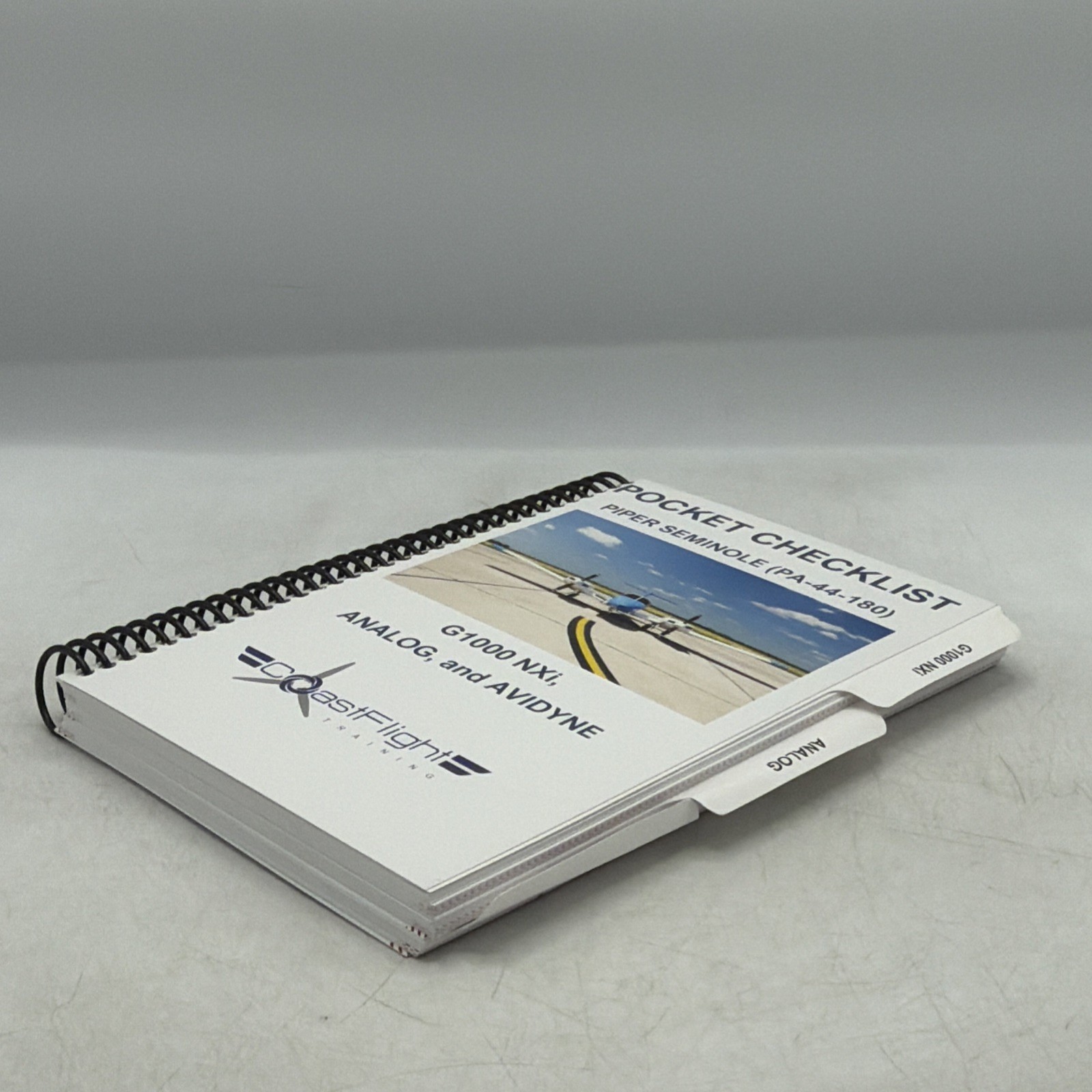 Piper Seminole PA-44-180 Pocket Checklist (Spiral)