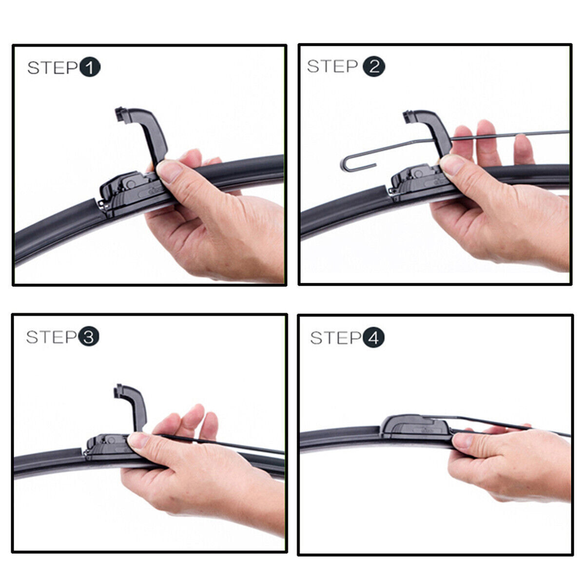 All Season Wiper Blades size 24" & 18" Windshield Front Right & Left - SET OF 2