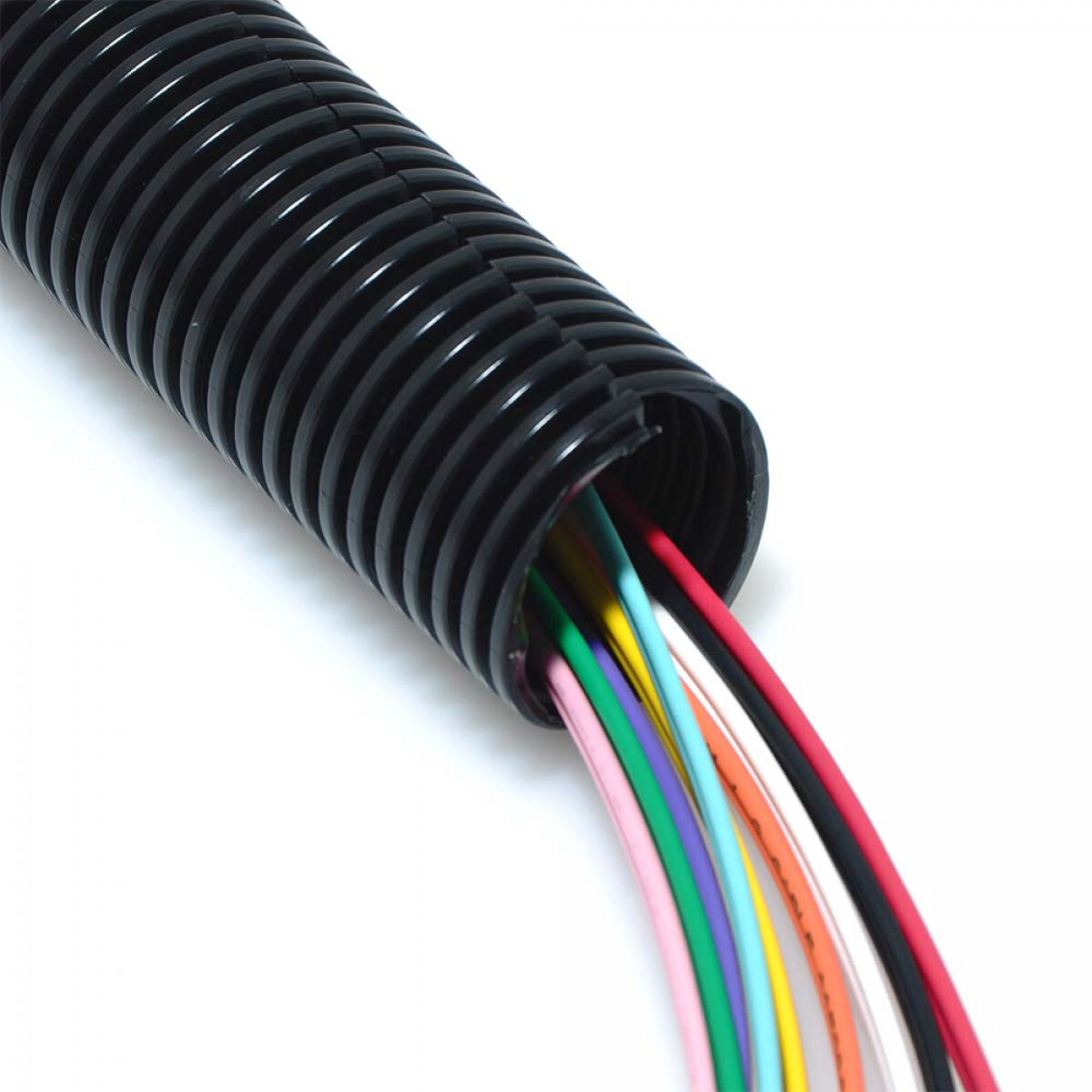 ALL SIZES 1 FT - 100 FOOT Split Wire Loom Polyethylene Tubing Marine Conduit LOT