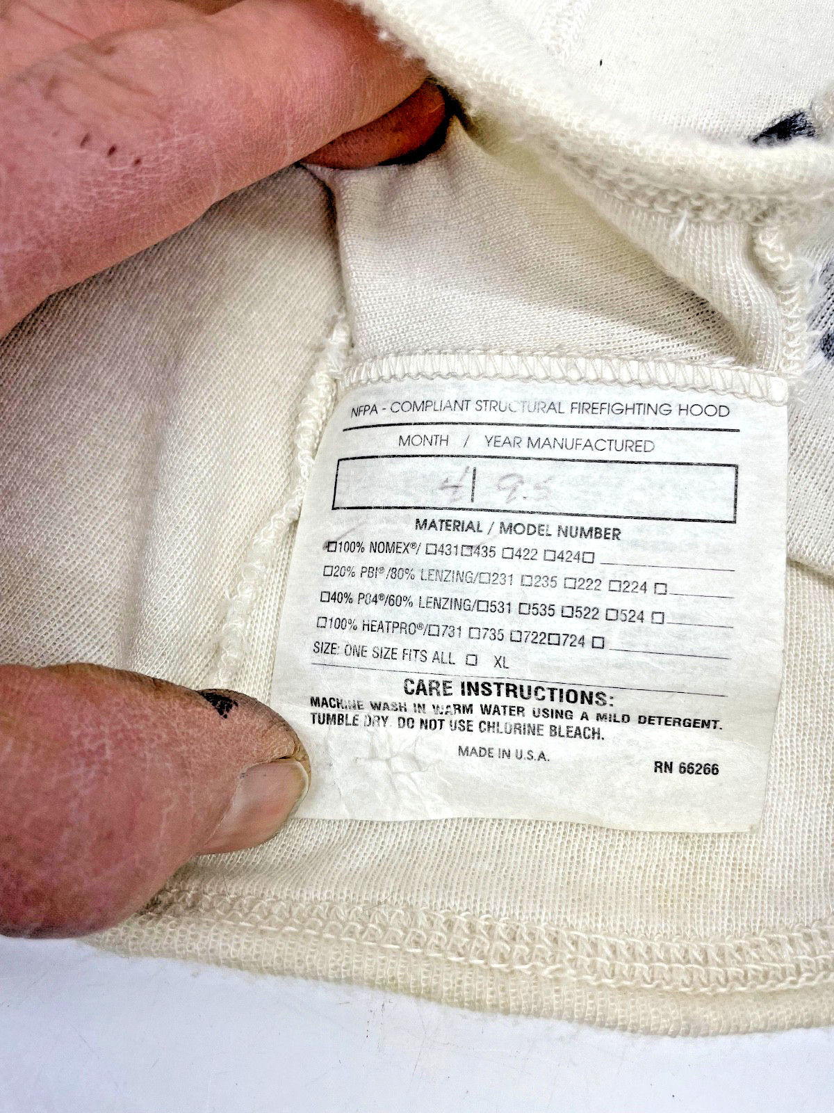 Fire-Dex Nomex Firefighter Structural Firefighting Hood