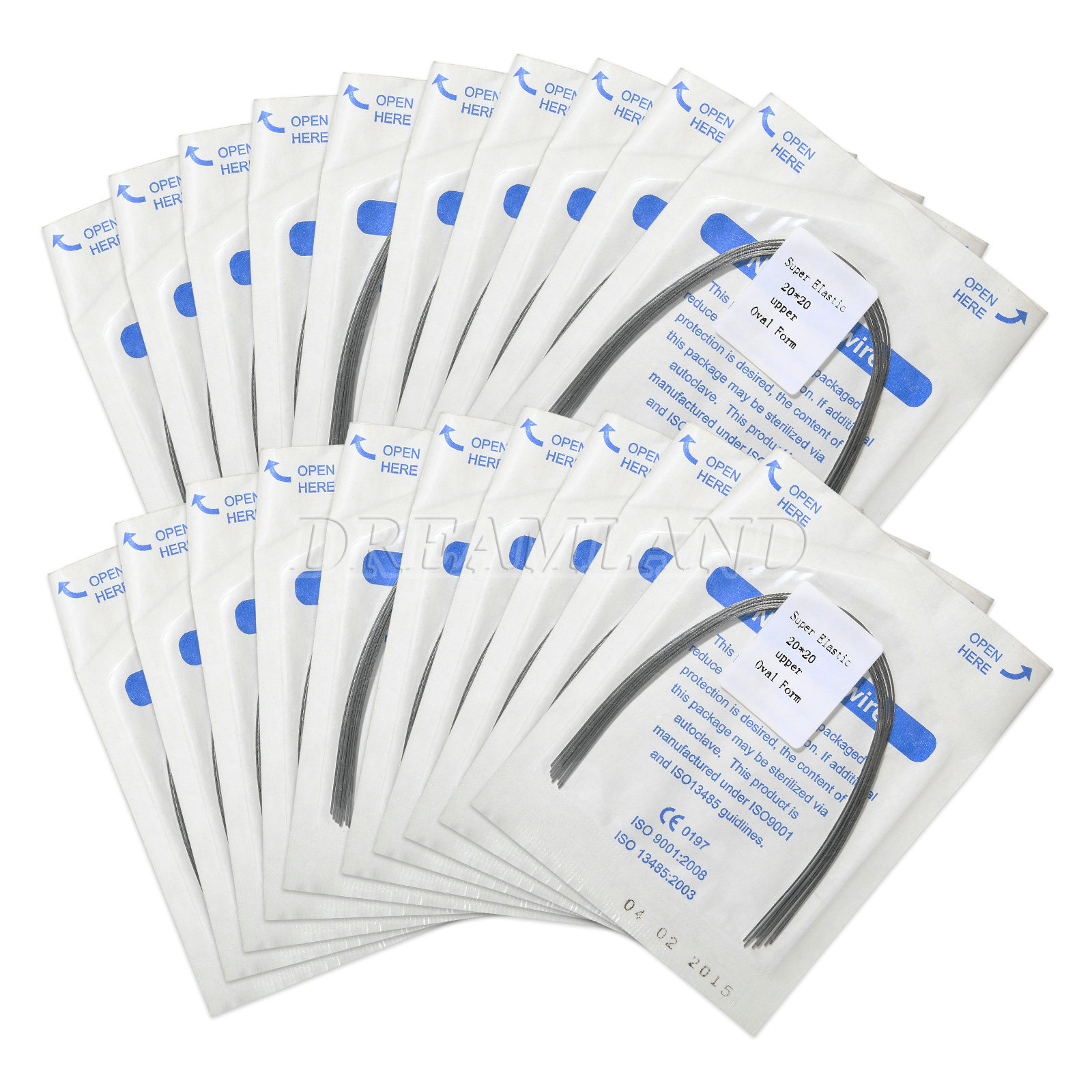 es Ortodoncia Arcos de Súper Elásticos NITI Rectangular Alambres de Arco