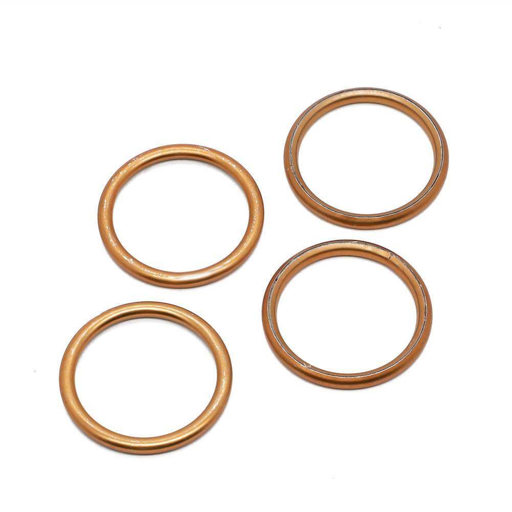 4 Pack Exhaust Gasket for Honda CB750A CB750C CB750F CB750K CB750SC CB750L