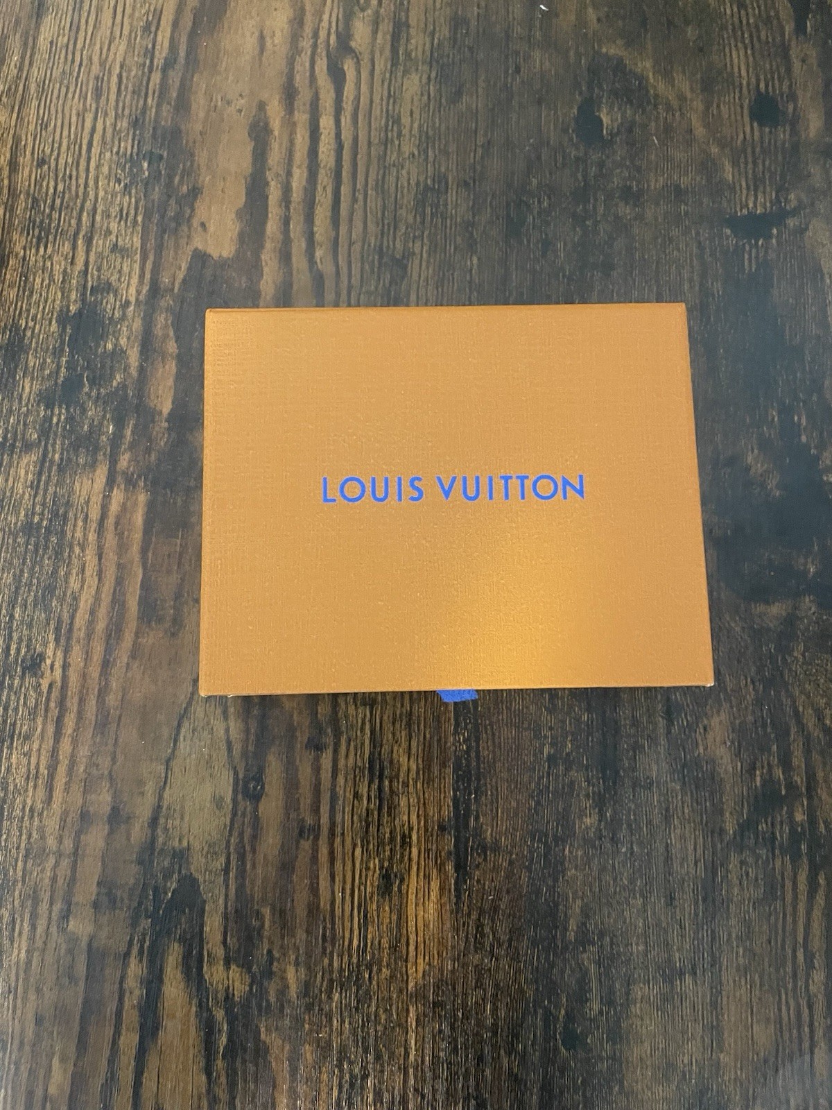 Louis Vuitton Black Wallet Box Included
