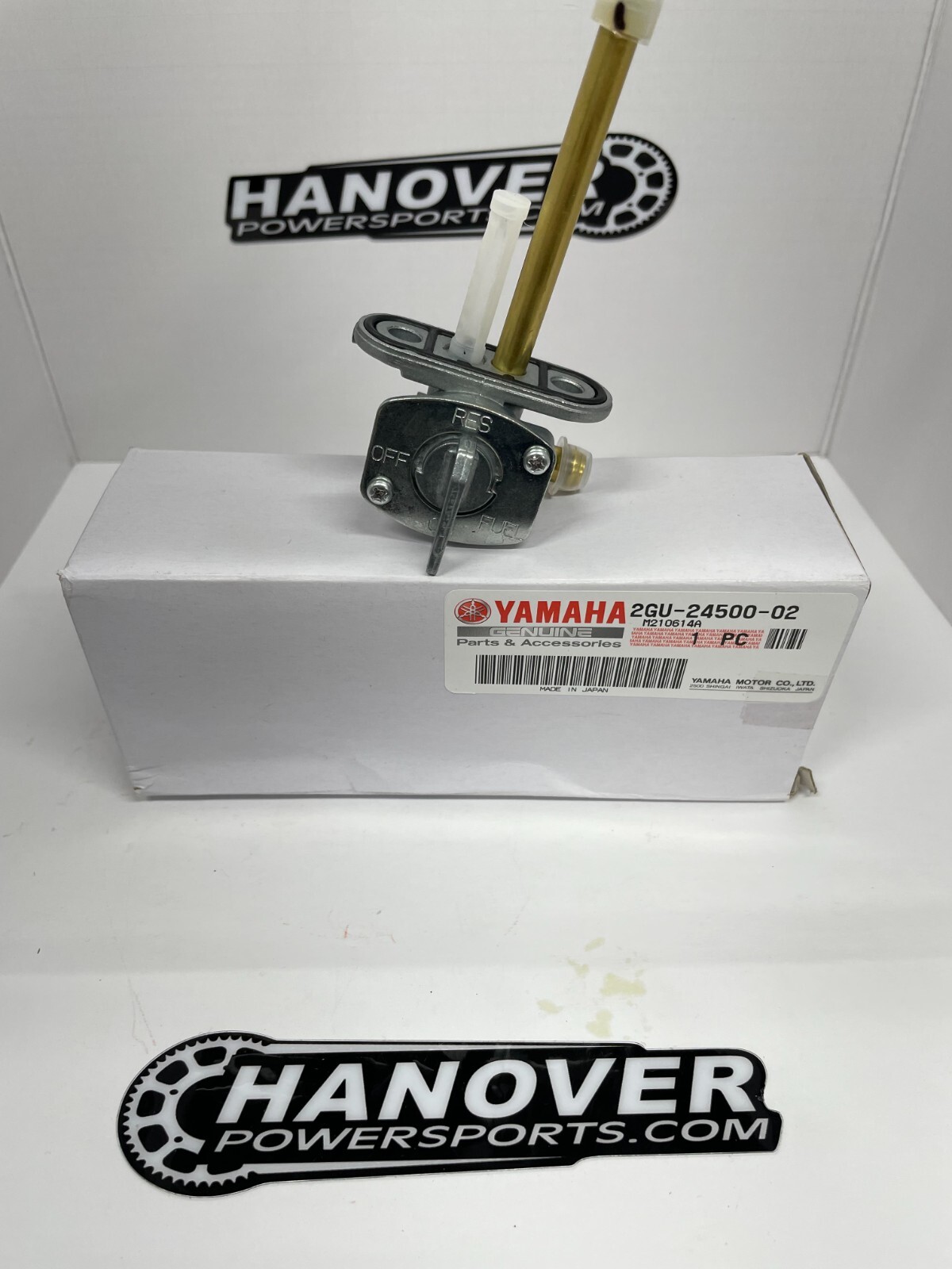 1990 - 2006 YAMAHA BANSHEE 350 YFZ350 OEM FUEL PETCOCK VALVE ASSEMBLY GAS