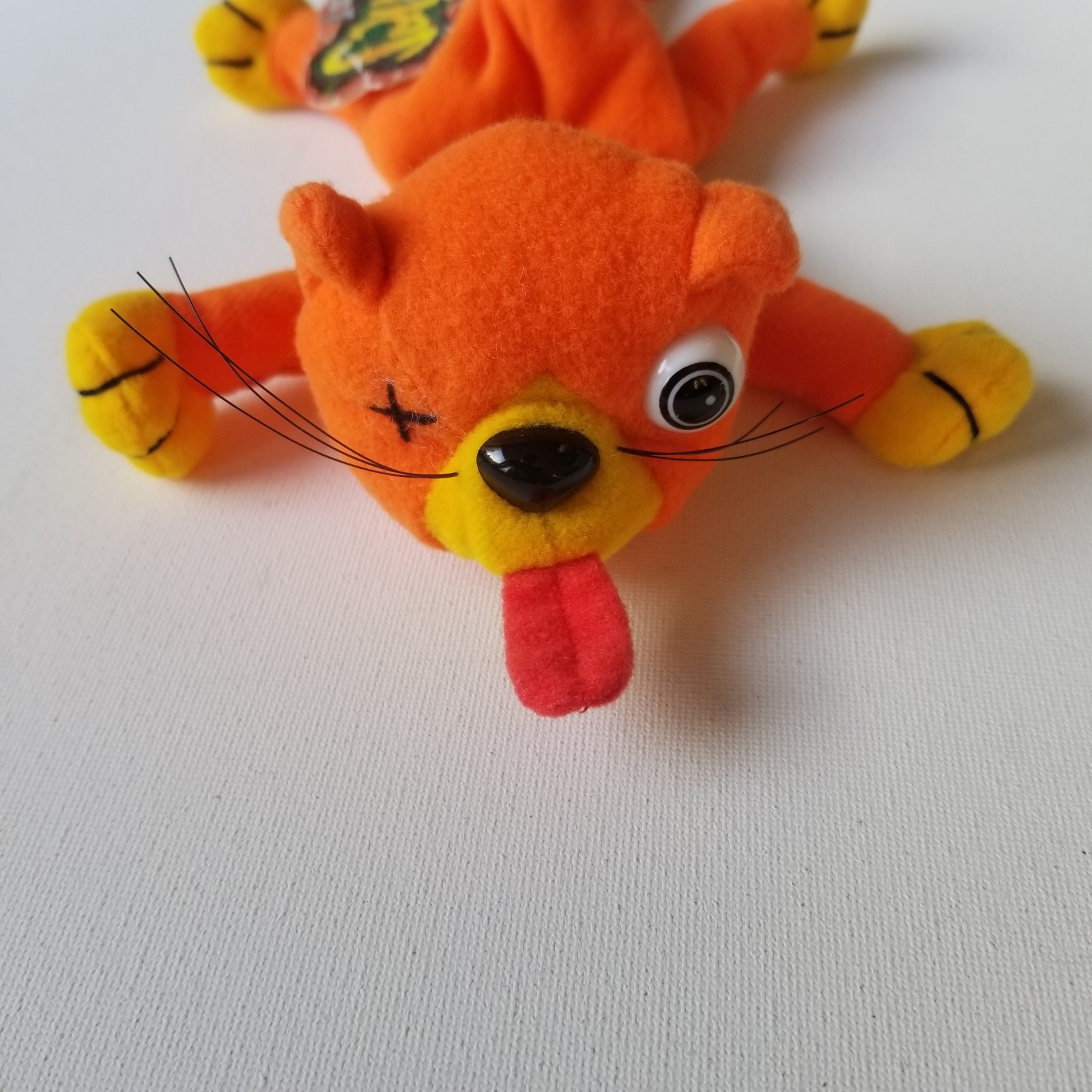 Meanies Series 1 Orange Splat Kat New With Tags Very Good Condition