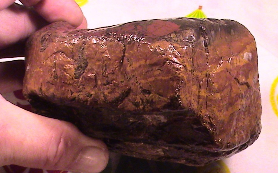 Chalcopyrite Script Jasper Agate, Natural Lapidary Rock, 3 LBS, 4 OZ, #300