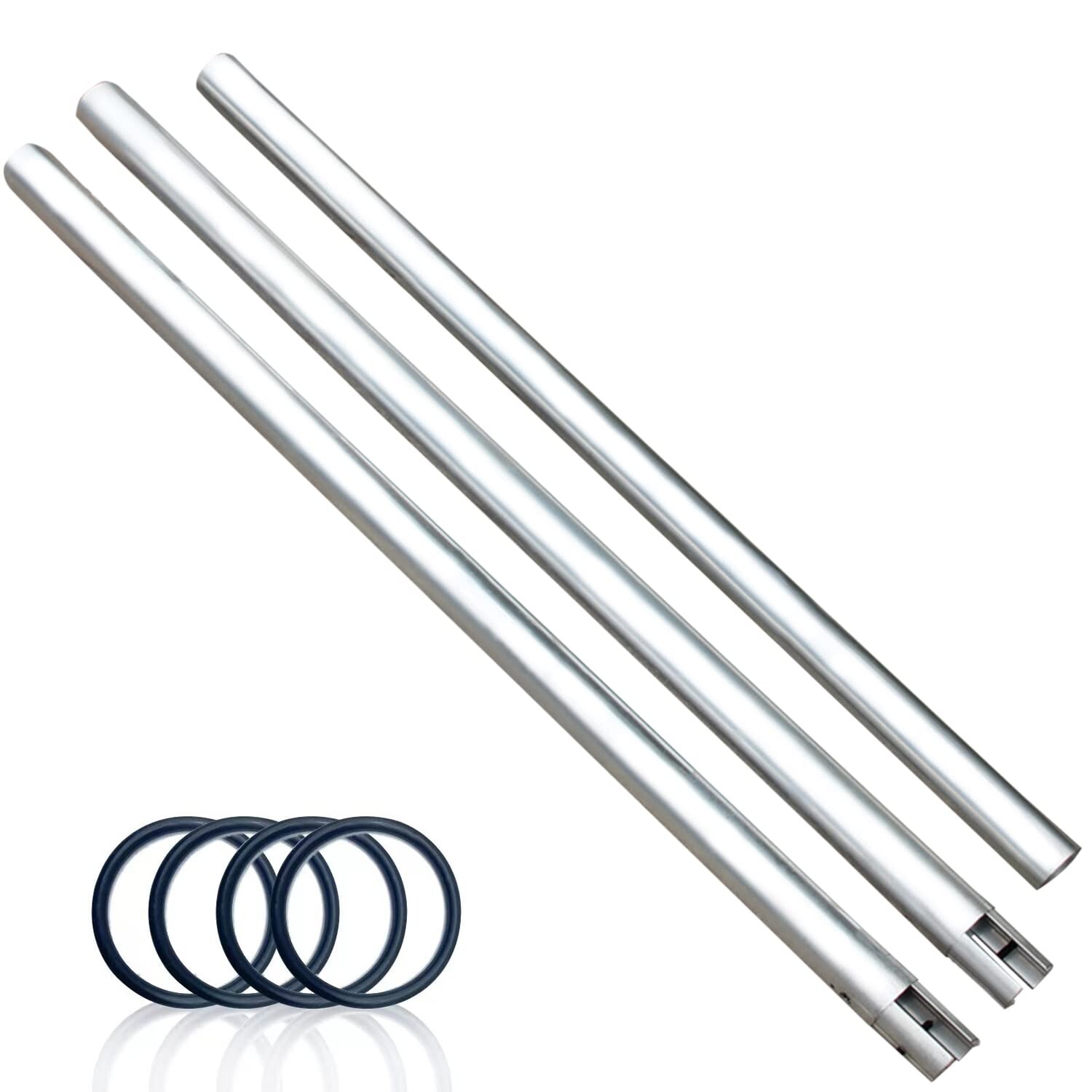 118"/3m Stainless Metal Tube Crossbar for Studio Backdrop Wall Mount System