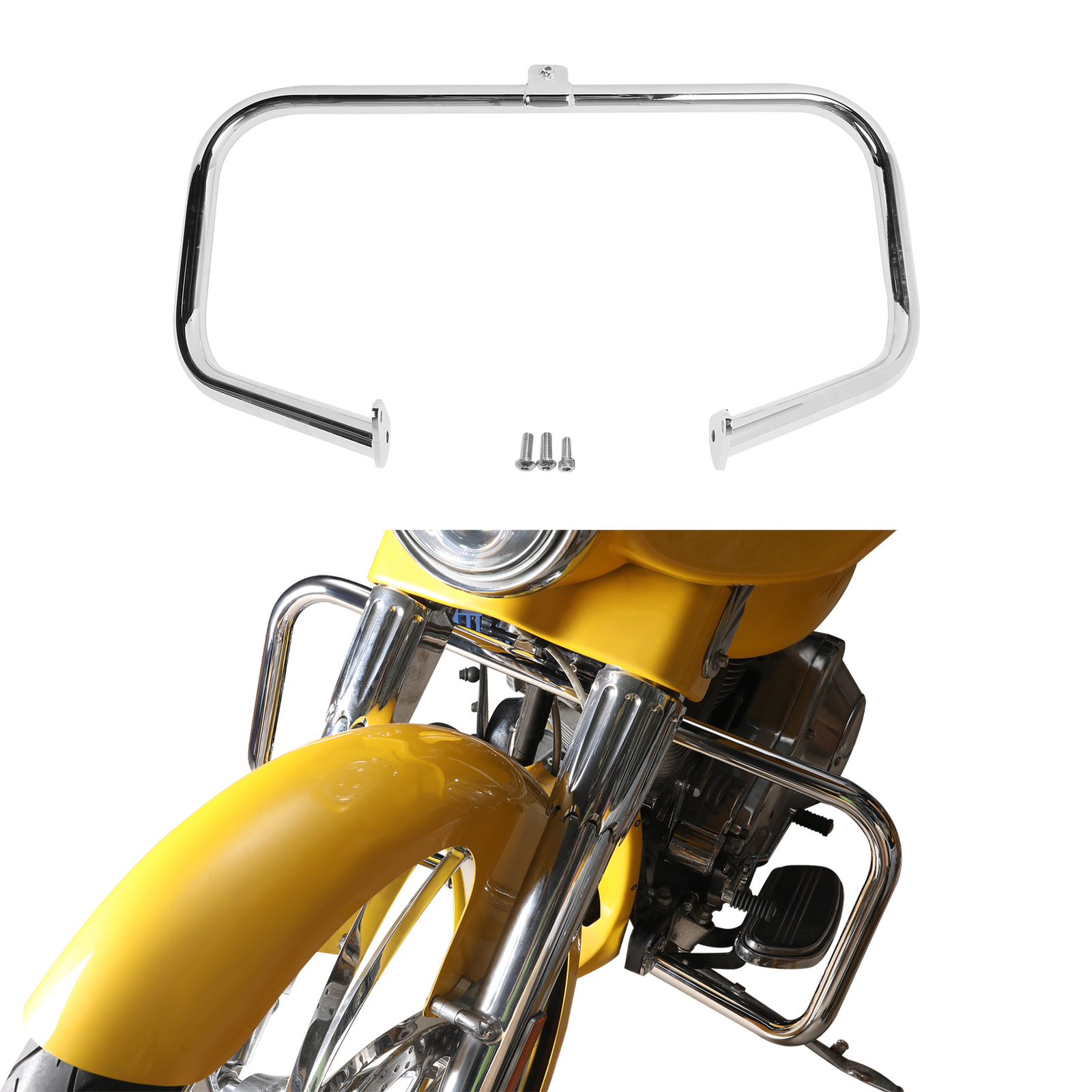 Engine Guard Highway Crash Bar For Harley Davidson Touring 1997-2008 97 04 06 07