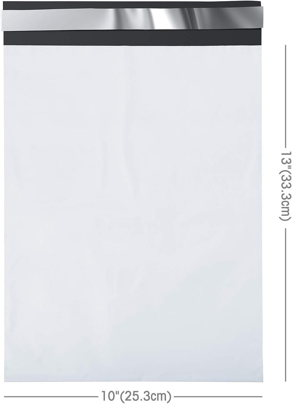 Fuxury Poly Mailers 10x13 Inch 100 Pack,Shipping Bags for Clothing,Strong Adhesi