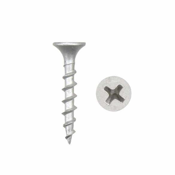 Phillips Bugle Head Coarse Thread Exterior wood/Deck Screws - Dacrotized 1" - 6"