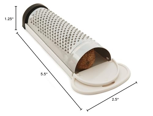 Norpro Nutmeg Grater, 5.5in/14cm 5.5in/14cm, As Shown