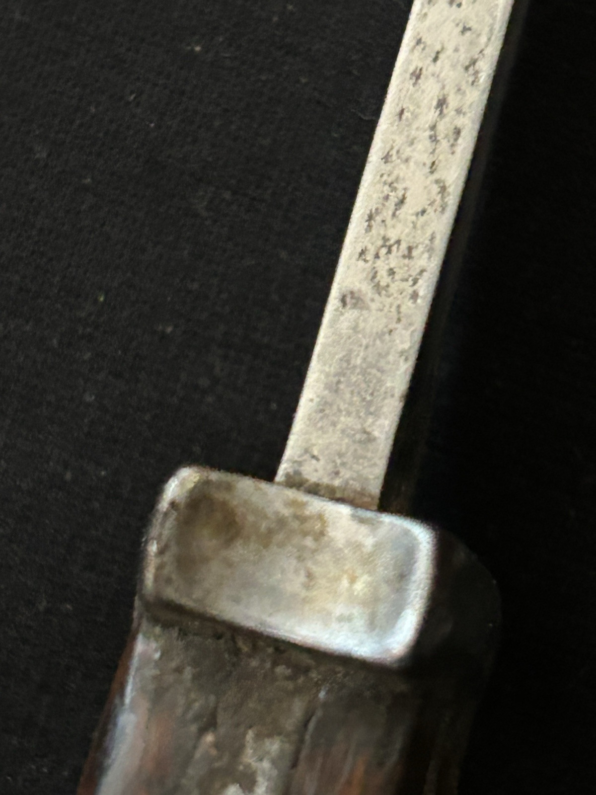 Uncommon!! GERMAN WW1 BAYONET M 1884/98 II Void of Markings