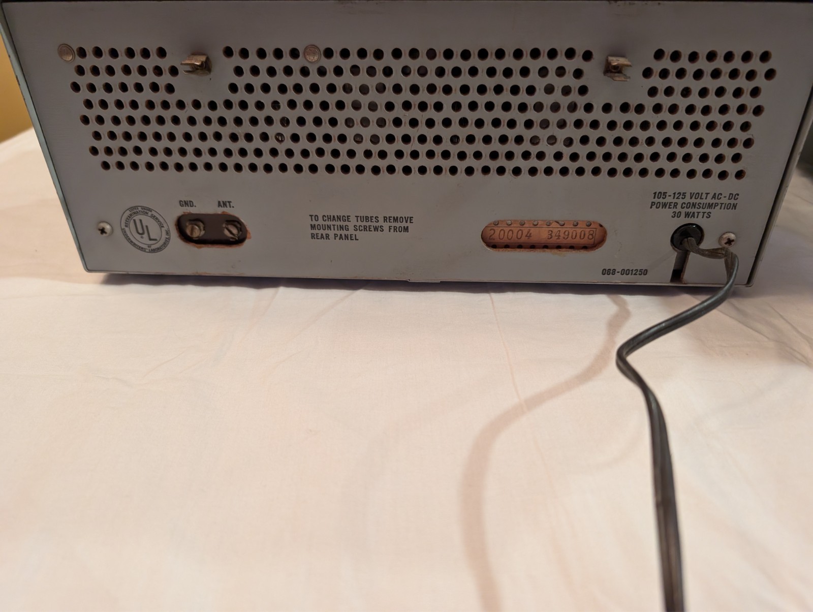 Hallicrafters S-120 Shortwave Radio AM/SW