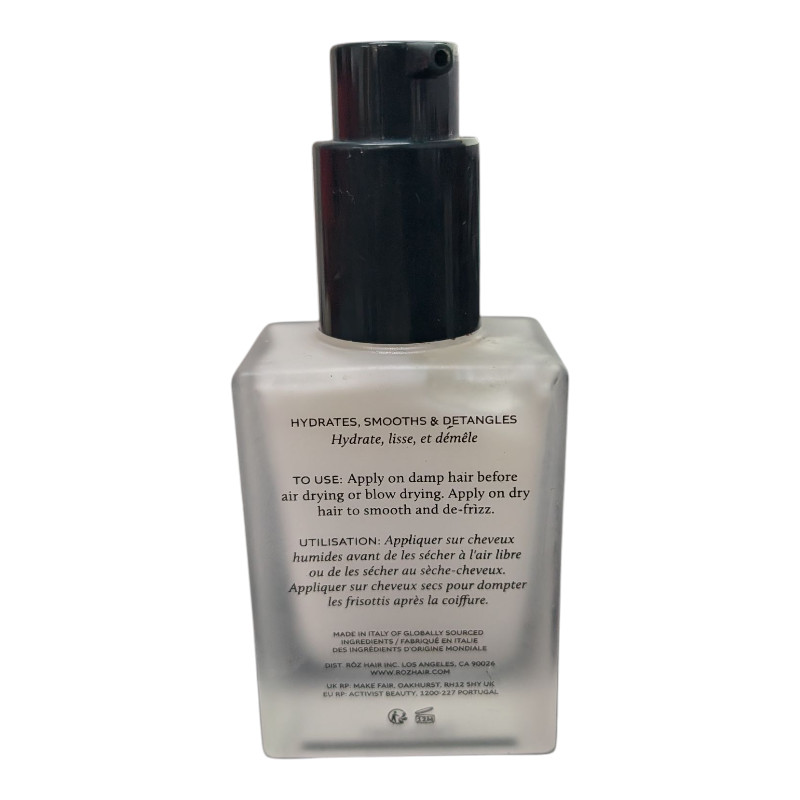 ROZ Milk Hair Serum 3-in-1 Hydrating Leave-In Treatment .85 oz No Box Ships Free