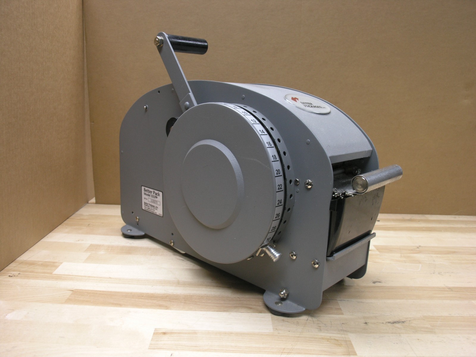 Better Pack Model 333 Plus with 4 rolls of Tape