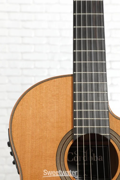 Cordoba Fusion Orchestra CE Nylon String Acoustic Guitar - Cedar