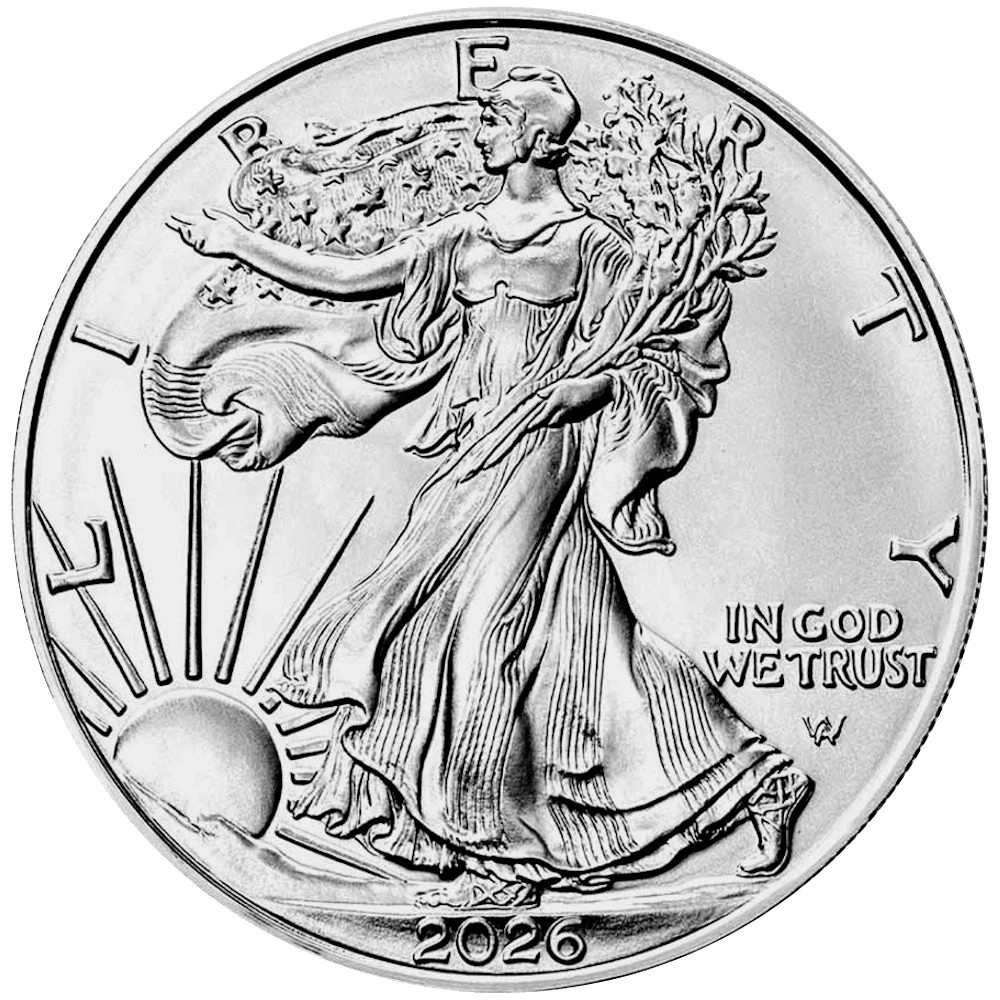 2026 $1 1-oz American Si lver Eagle Brilliant Uncirculated