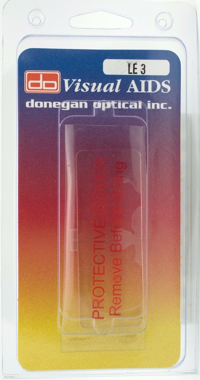 Donegan OptiSight® Lens #3. 3 Power Lens, 1.75X at 14" Focal Length 3D View USA