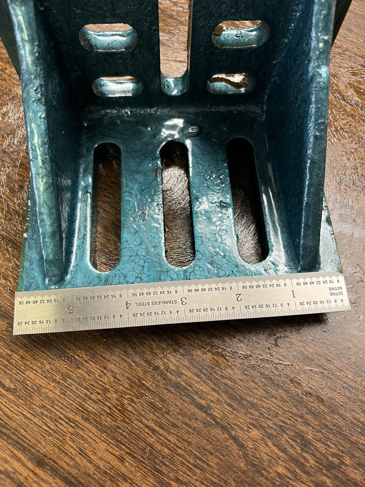 Slotted Angle Plate webbed End 6x5x4-1/2” high tensil accurate ground SAPW-654