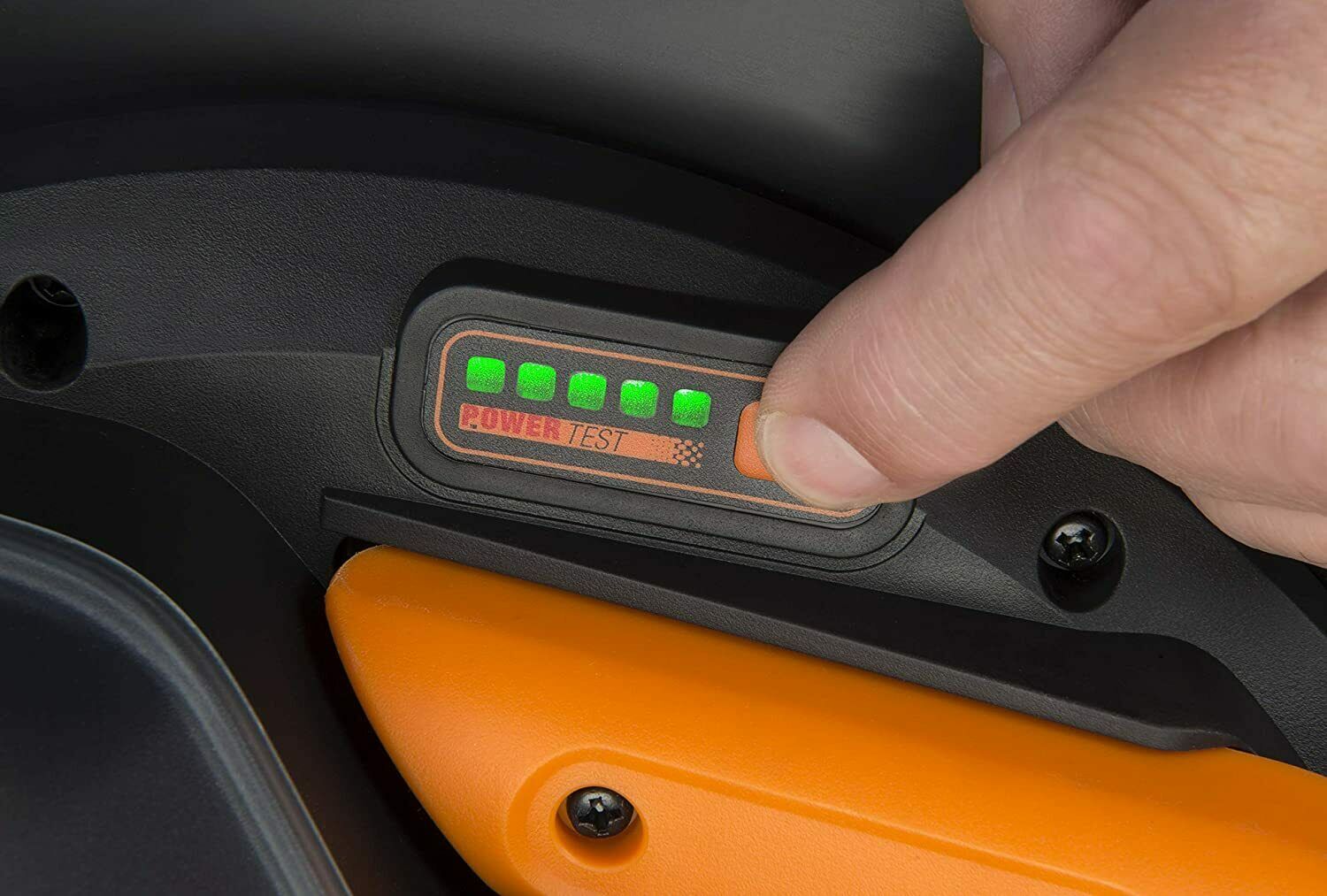 WG911 WORX 40V 17" Cordless Lawn Mower & 20V 12" Cordless Grass Trimmer & Edger