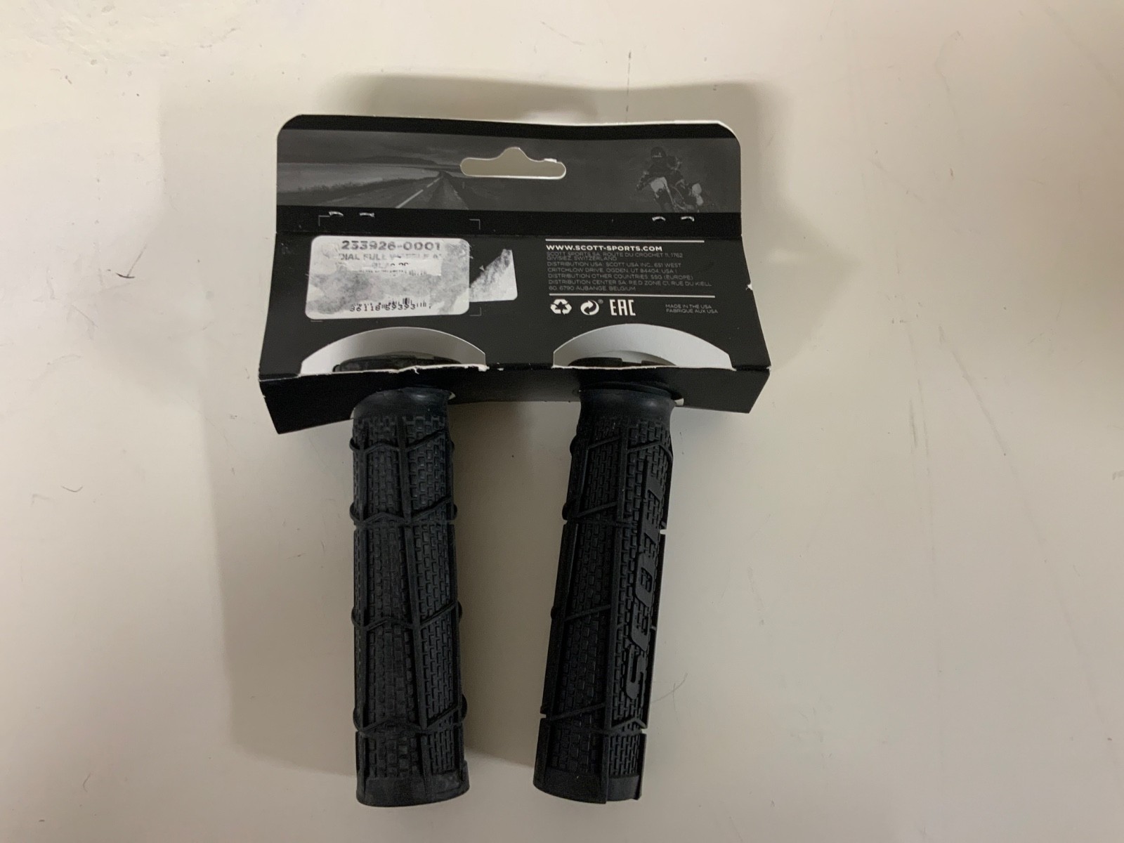 Scott USA Radial Full Waffle ATV Grips 233926-0001 Black