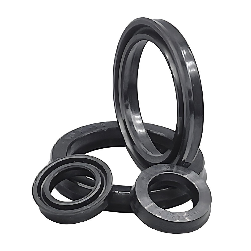 USH/UPH/Y Oil Seal Ring Hydraulic Cylinder Piston Hole Shaft Seal NBR Lip Seal
