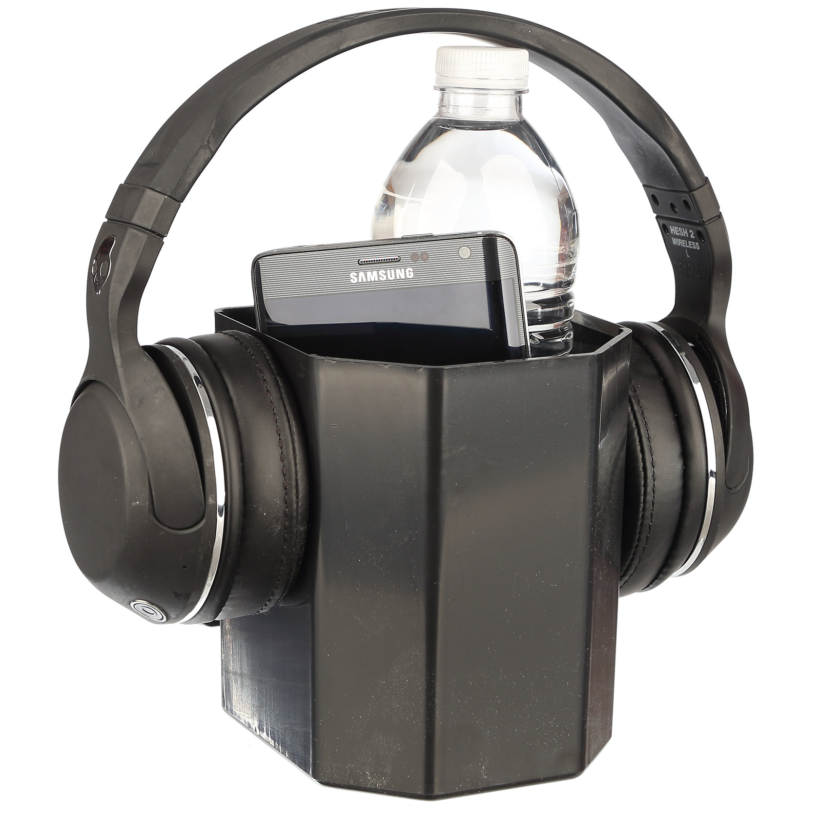 Gym Cardio Caddy - Holds Spray Bottles for Cleaners, Drinks, Keys, and More