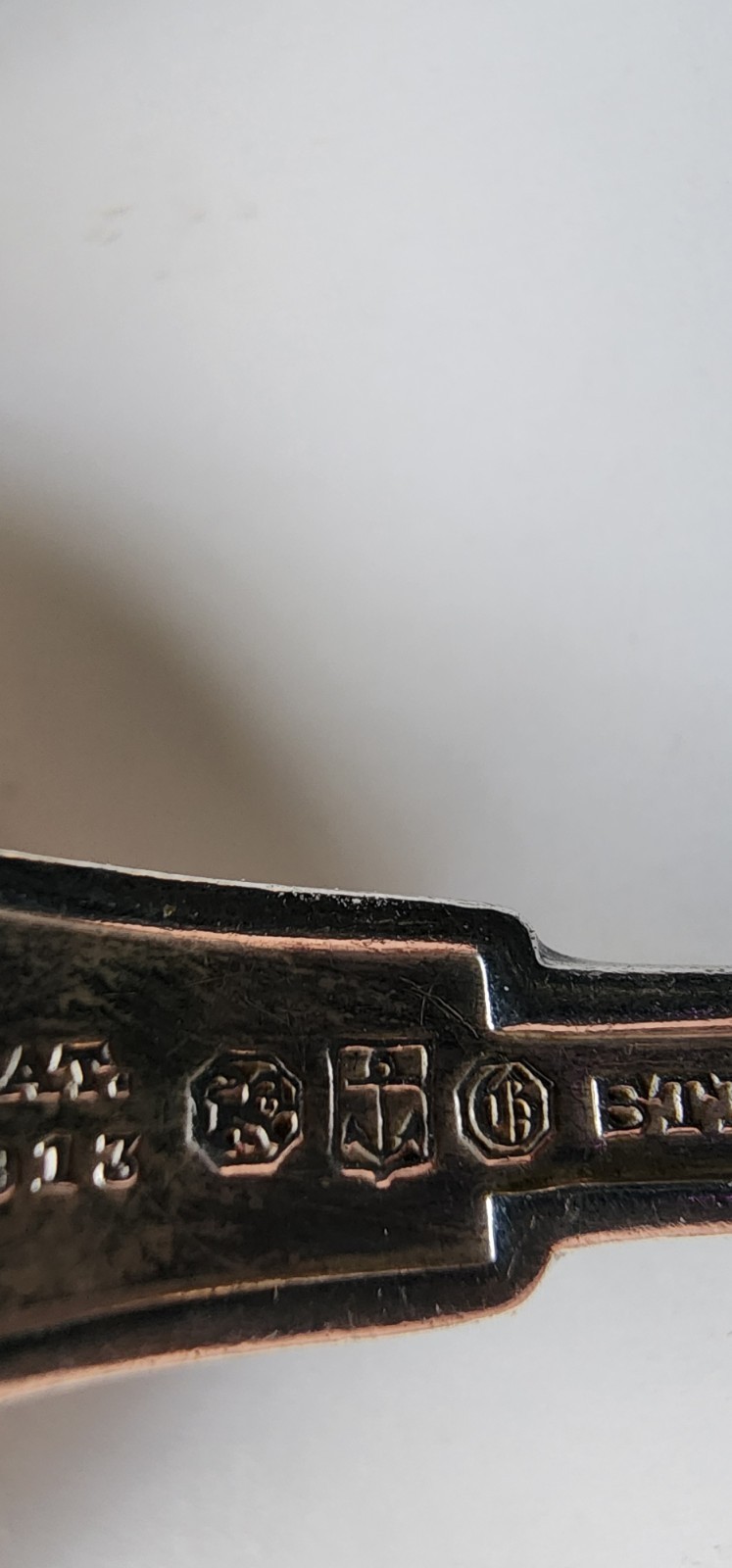 Gorham- Etruscan Sterling Silver 925- Round Soup Spoon- Vintage 1913 (3)